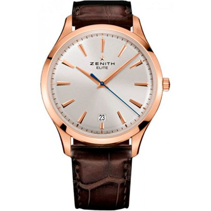 Zenith elite 40mm - reloj hombre de oro rosa -18202067011C498
