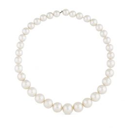Collar de Perlas Cultivadas Australianas Grandes de 10 - 16,5 mm AAA
