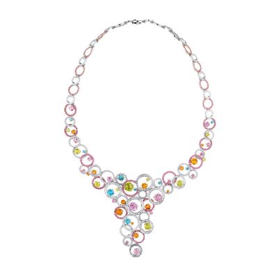 Collar Color Blossom Star de oro rosa y nácar blanco - Joyería - Categorías