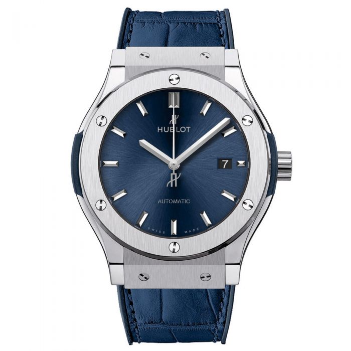 Hublot Classic Fusion Blue Titanium Distribuidor Oficial Hublot Chocron Joyeros