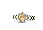 Reloj Rolex Lady-Datejust acero Oystersteel y oro amarillo, y esfera color champagne engastada de diamantes en Chocrón Joyeros