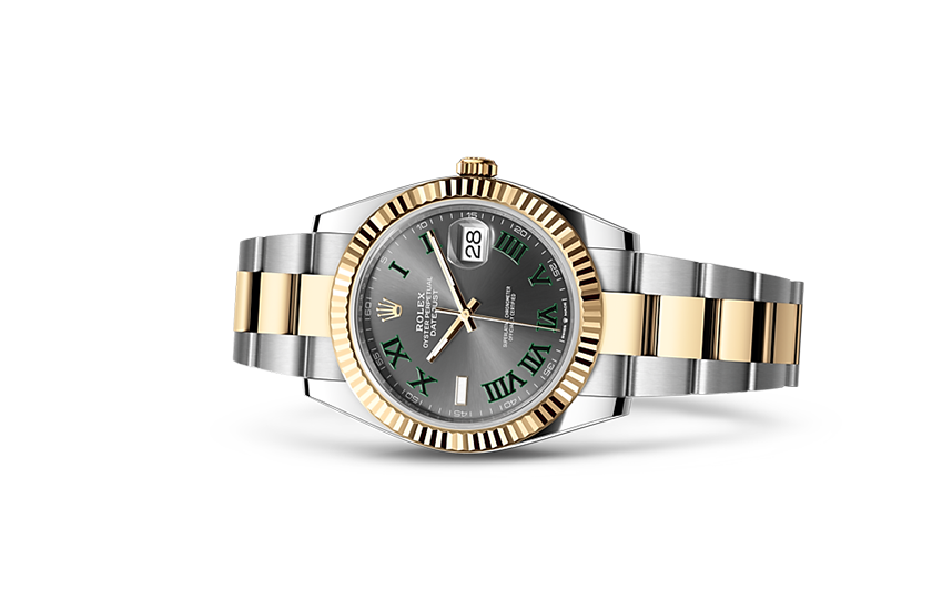 Reloj Rolex Datejust 41 en horizontal en Joyería Chocrón Joyeros en Madrid