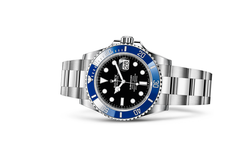  Reloj Rolex Submariner Date oro blanco y esfera negra en Chocrón Joyeros 