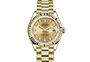 Rolex Lady-Datejust oro amarillo y esfera color champagne engastada de diamantes en Chocrón Joyeros