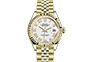 Rolex Lady-Datejust oro amarillo y esfera blanca en Chocrón Joyeros