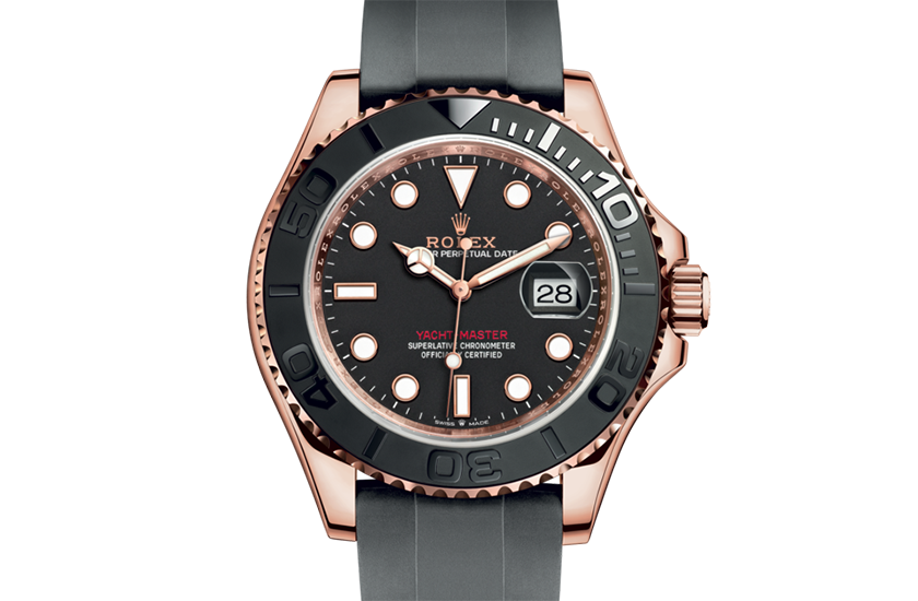 Rolex Yacht-Master 40 de oro Everose y esfera negra en Chocrón Joyeros