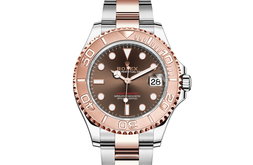 Rolex Yacht-Master 37 de acero Oystersteel y oro Everose y esfera chocolate en Chocrón Joyeros