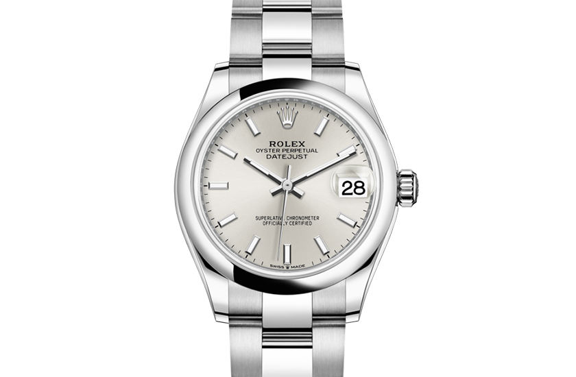 Reloj Rolex Datejust 31 esfera plateada Joyería Chocrón Joyeros en Madrid