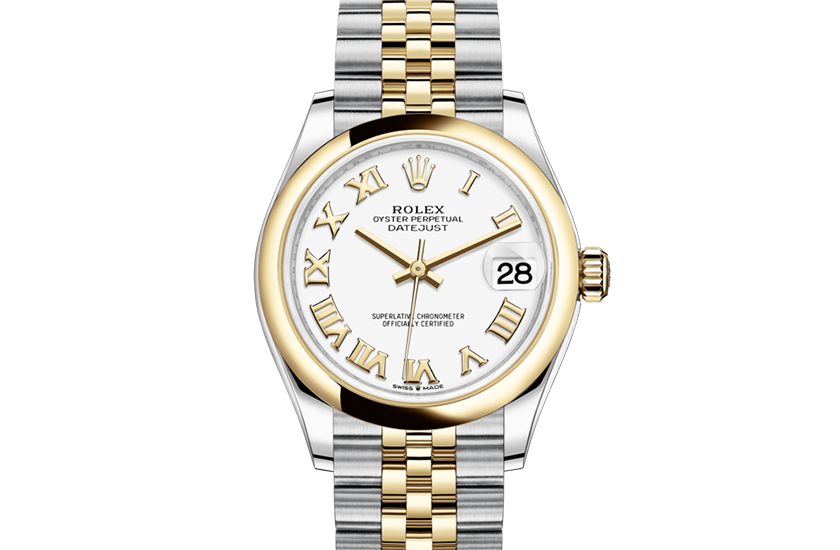 Reloj Rolex Datejust 31 acero Oystersteel, oro amarillo y esfera blanca Joyería Chocrón Joyeros en Madrid