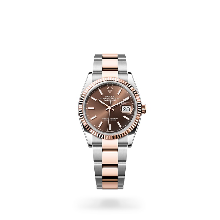 Rolex Datejust 36 acero Oystersteel y oro Everose en Chocrón Joyeros